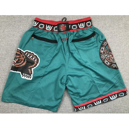 NBA Memphis Grizzlies Pantalones de Bolsillo para Hombre Verde Swingman